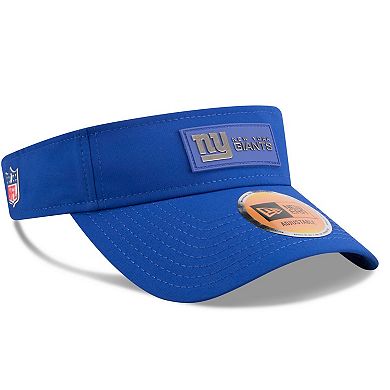 Men's New Era Royal New York Giants 2025 Sideline Visor