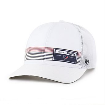 Men's '47 White Houston Texans Rangefinder Trucker Adjustable Hat