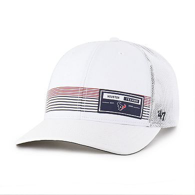 Men's '47 White Houston Texans Rangefinder Trucker Adjustable Hat
