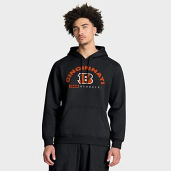 Men's Fanatics Black Cincinnati Bengals Delay of Game Legacy Pullover Hoodie