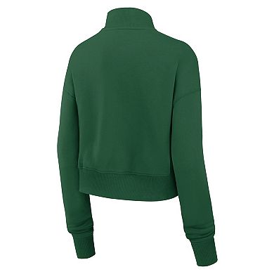 Women's Nike Green New York Jets Primetime Phoenix Half-Zip Sweatshirt