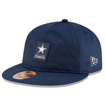 Men's New Era Navy Dallas Cowboys 2025 Sideline Retro Crown 59FIFTY Fitted Hat