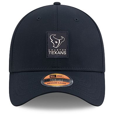 Men's New Era Navy Houston Texans 2025 Sideline 39THIRTY Flex Hat