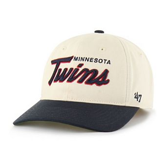 Men's '47 Natural Minnesota Twins Crosstown Franchise Fitted Hat