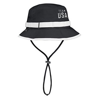Men's Nike Black Team USA Apex Sideline On-Field Dri-FIT Boonie Bucket Hat