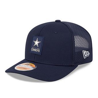 Men's New Era Navy Dallas Cowboys 2025 Sideline 9SEVENTY Trucker Adjustable Hat