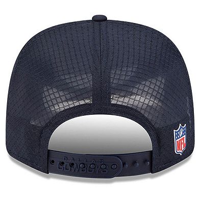 Men's New Era Navy Dallas Cowboys 2025 Sideline 9SEVENTY Trucker Adjustable Hat