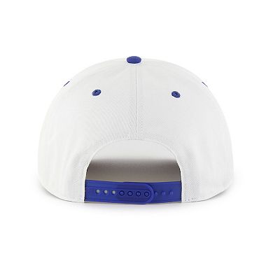 Men's '47 White/Royal Indianapolis Colts Roscoe Two-Toned Hitch Adjustable Hat