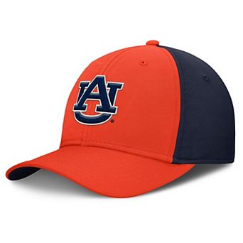 Men's Nike Orange/Navy Auburn Tigers 2025 Sideline Rise Local Dri-FIT Flex Hat