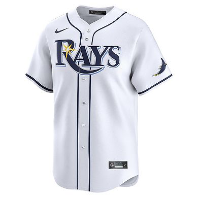 Men's Nike Yandy Diaz White Tampa Bay Rays Home Limited Player Jersey