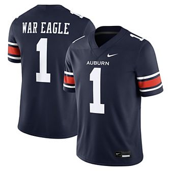 Men's Nike Navy Auburn Tigers Home Football Game Jersey