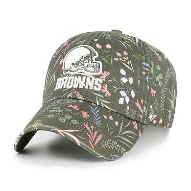 Women's '47 Green Cleveland Browns Verbena Clean Up Adjustable Hat