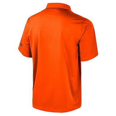 Men's Colosseum Orange Oklahoma State Cowboys Strike Bowling Button-Up Shirt