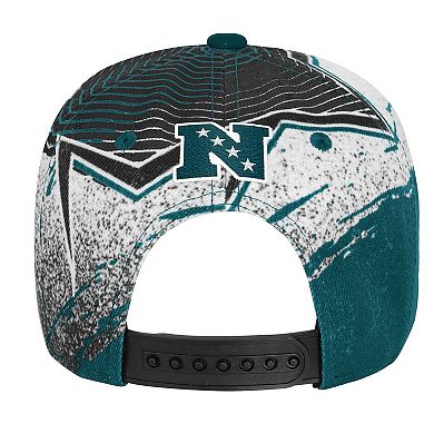 Youth Outerstuff Midnight Green Philadelphia Eagles Make Noise Adjustable Hat