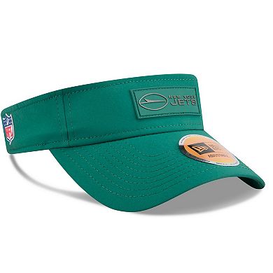 Men's New Era Green New York Jets 2025 Sideline Visor