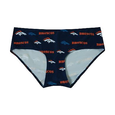 Women's Concepts Sport Navy Denver Broncos Mosaic Allover Print Knit Panty
