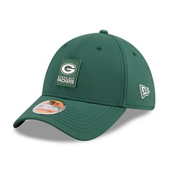 Men's New Era Green Green Bay Packers 2025 Sideline 39THIRTY Flex Hat