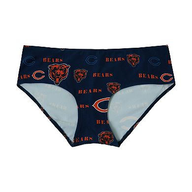 Women's Concepts Sport Navy Chicago Bears Mosaic Allover Print Knit Panty