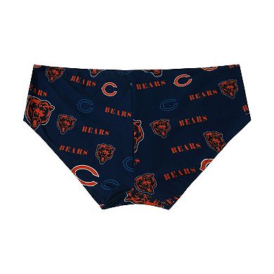 Women's Concepts Sport Navy Chicago Bears Mosaic Allover Print Knit Panty