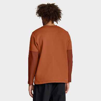 Men's Nike Texas Orange Texas Longhorns 2025 Sideline Coach Performance Long Sleeve T-Shirt