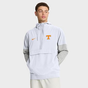 Men's Nike White Tennessee Volunteers Anorak Half-Zip Hoodie Jacket