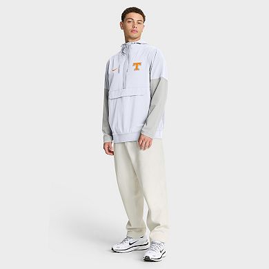 Men's Nike White Tennessee Volunteers Anorak Half-Zip Hoodie Jacket
