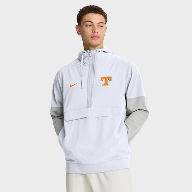Men's Nike White Tennessee Volunteers Anorak Half-Zip Hoodie Jacket