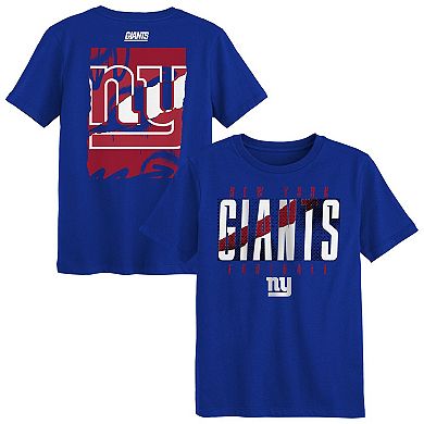 Preschool Outerstuff Royal New York Giants Posterize T-Shirt