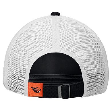 Men's Nike Black Oregon State Beavers On-Field Club Adjustable Trucker Hat