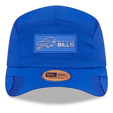 Men's New Era Royal Buffalo Bills 2025 Sideline Runner Adjustable Hat