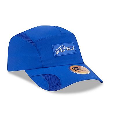 Men's New Era Royal Buffalo Bills 2025 Sideline Runner Adjustable Hat