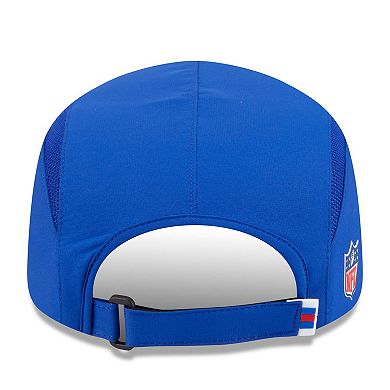 Men's New Era Royal Buffalo Bills 2025 Sideline Runner Adjustable Hat