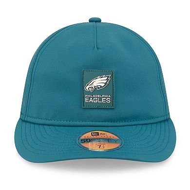 Men's New Era Midnight Green Philadelphia Eagles 2025 Sideline Retro Crown 59FIFTY Fitted Hat