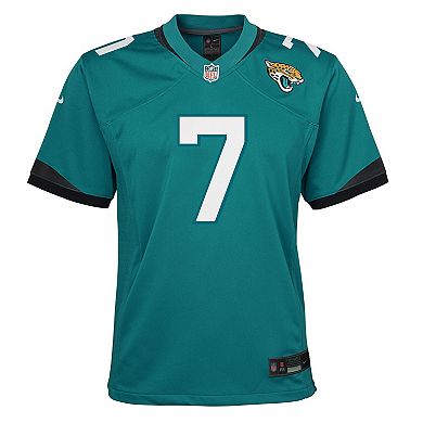 Youth Nike Brian Thomas Jr. Teal Jacksonville Jaguars Team Game Jersey