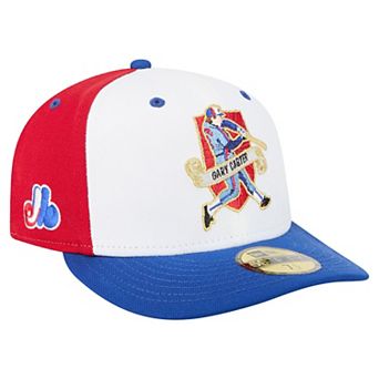 Men's New Era Gary Carter Red Montreal Expos 59FIFTY Fitted Hat