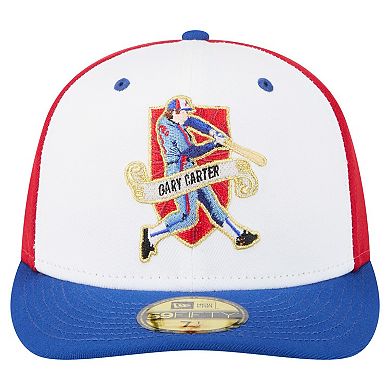 Men's New Era Gary Carter Red Montreal Expos 59FIFTY Fitted Hat