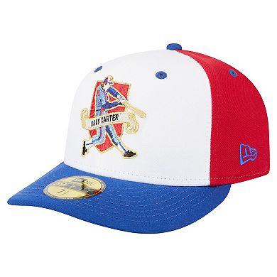Men's New Era Gary Carter Red Montreal Expos 59FIFTY Fitted Hat