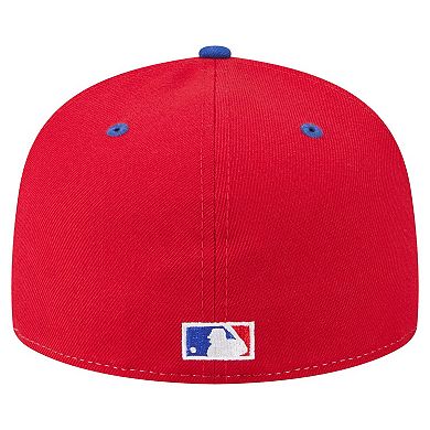 Men's New Era Gary Carter Red Montreal Expos 59FIFTY Fitted Hat