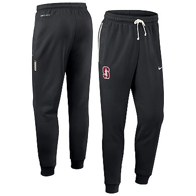 Men's Nike Black Stanford Cardinal 2025 Sideline Standard Issue Dri-FIT Taper Pants
