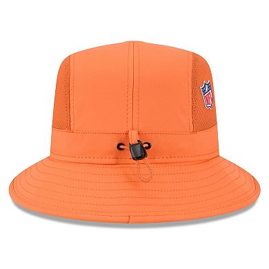 Men's New Era Orange Denver Broncos 2025 Sideline Bucket Hat
