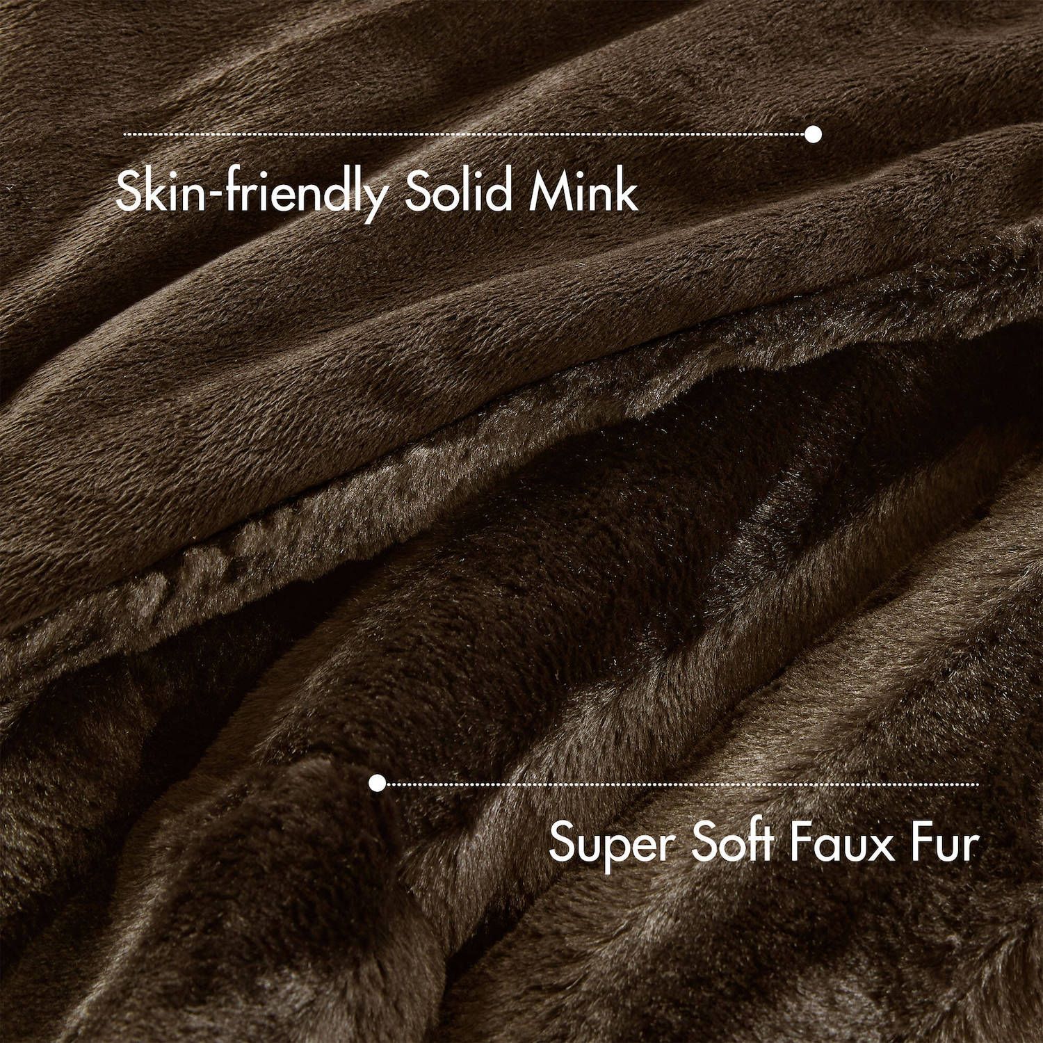 Madison Park Duke Faux Fur Comforter - Thumbnail 5