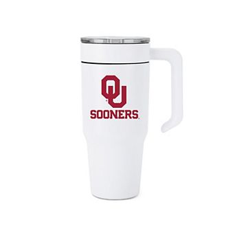 Oklahoma Sooners 36oz. Logo Combo Stainless Steel Tumbler