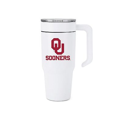 Oklahoma Sooners 36oz. Logo Combo Stainless Steel Tumbler