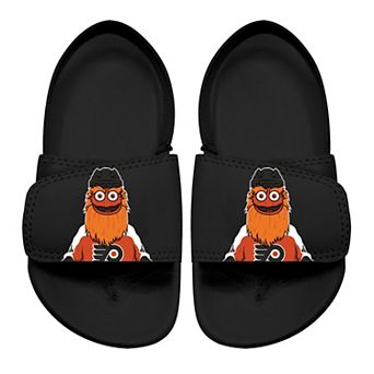 Toddler ISlide Black Philadelphia Flyers Mascot Slide Sandals