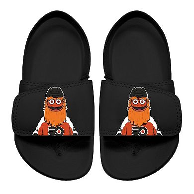 Toddler ISlide Black Philadelphia Flyers Mascot Slide Sandals