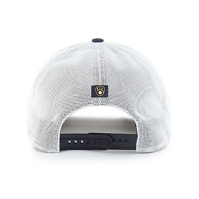 Men's '47 Navy/White Milwaukee Brewers Fairway Trucker Adjustable Hat