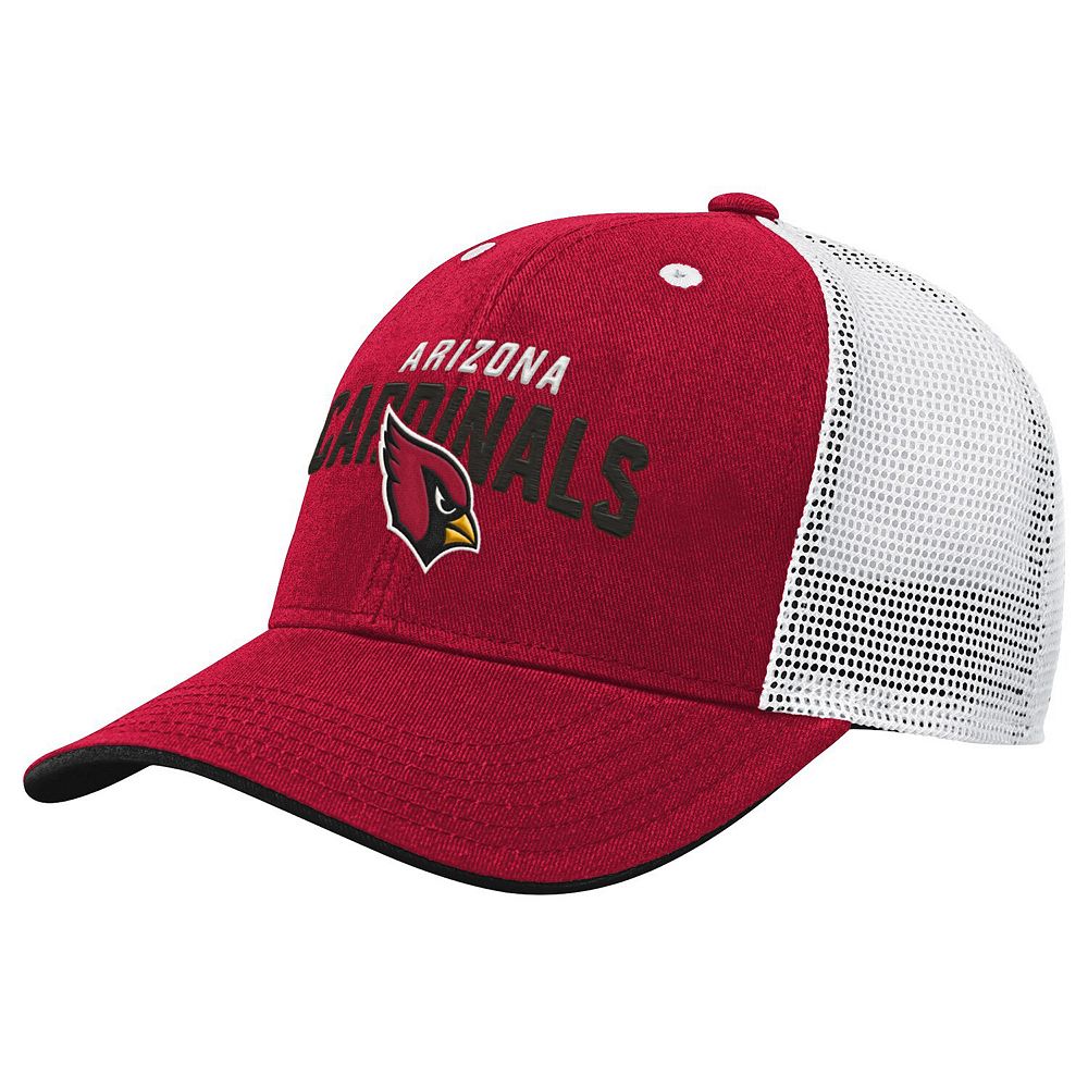 Youth Outerstuff Cardinal Arizona Cardinals Core Lockup Trucker ...