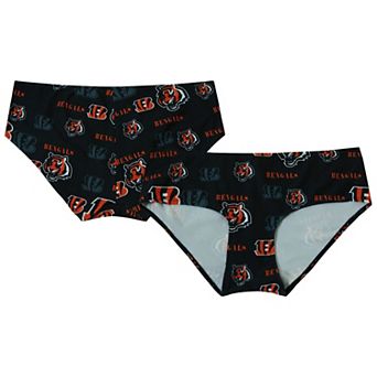 Women's Concepts Sport Black Cincinnati Bengals Mosaic Allover Print Knit Panty