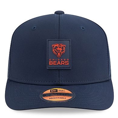 Men's New Era Navy Chicago Bears 2025 Sideline 9SEVENTY Trucker Adjustable Hat