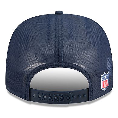 Men's New Era Navy Chicago Bears 2025 Sideline 9SEVENTY Trucker Adjustable Hat